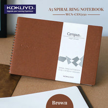 Load image into Gallery viewer, KOKUYO Campus High Grade Spiral Ring Notebook A5 (Blank Pages)100sheets