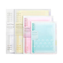 Load image into Gallery viewer, KOKUYO WSG-RUYP PASTEL COOKIES LAYERED 8 RING BINDER NOTEBOOK A5 / B5 / A4