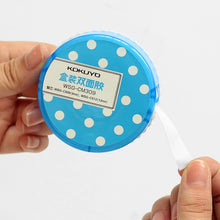 Load image into Gallery viewer, KOKUYO DOUBLE SIDED TAPE / ADHESIVE WITH CUTTER / GLUE TAPE DOUBLE TAPE - 9/12MMX3M (REFILLABLE)