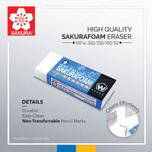 Load image into Gallery viewer, SAKURA XRFW-100 HIGH QUALITY FOAM ERASER