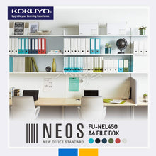 Load image into Gallery viewer, KOKUYO NEOS FU-NEL450 A4 FILE BOX