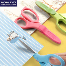 Load image into Gallery viewer, Kokuyo FIT SAXA Junior / Student Safety Scissors - Right / Left Handed