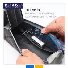 Load image into Gallery viewer, KOKUYO FUTATTU WSG-PC112 CANVAS PEN CASE
