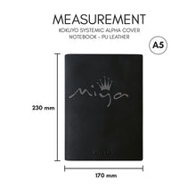 Load image into Gallery viewer, KOKUYO WCN-CFN3601D CAMPUS Systemic Alpha Refillable Notebook Cover A5 (Come with 3 notebook)