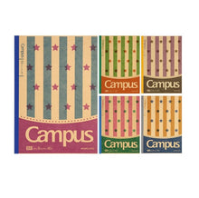 Load image into Gallery viewer, KOKUYO WCN-CNB3/1445 CAMPUS NOTEBOOK A5/ B5 -DOTTED 8MM RULE X 26 LINE - CIRCUS SERIES