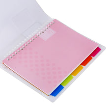 Load image into Gallery viewer, KOKUYO PASTEL COOKIE BINDER NOTEBOOK WITH INDEX (REFILLABLE) A5 / B5 / A4