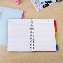 Load image into Gallery viewer, KOKUYO PASTEL COOKIE BINDER NOTEBOOK WITH INDEX (REFILLABLE) A5 / B5 / A4
