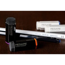 Load image into Gallery viewer, KOKUYO KESHI-R1-L1 RESARE HEXAGONAL MINI PLASTIC ERASER -BLACK (RANDOM COLOR) 1PCS