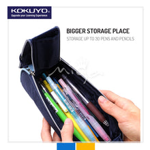 Load image into Gallery viewer, KOKUYO FUTATTU WSG-PC112 CANVAS PEN CASE