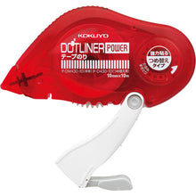 Load image into Gallery viewer, KOKUYO TA-DM430-10 Dotliner Power - 10mmX10m (Permanent) / Refill