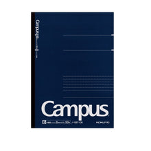Load image into Gallery viewer, Kokuyo NO-5BT-DB Campus Notebook - B5 - Dotted 6 mm Rule - Navy Cover