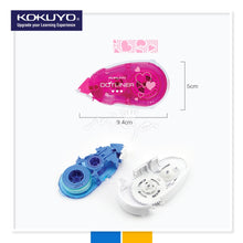 Load image into Gallery viewer, KOKUYO Dotliner Glue Tape - Standard - Strong Adhesive / Removable / Love Pattern - 8.4mmX16m -Refillable