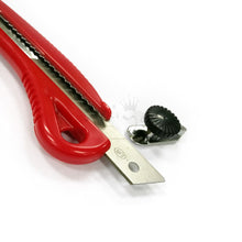Load image into Gallery viewer, WB DT-903 Heavy Duty Utility Knife / Cutter with Safety Blade Snapper -18mm Blade (RANDOM COLOR)