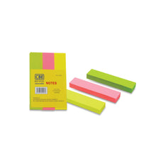 Load image into Gallery viewer, CBE 14026 STICK ON NOTE 16X75MM 3COLORS X 80SHEETS