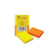 Load image into Gallery viewer, CBE 14028 STICK ON NOTE 38X50MM 2COLORS X 80SHEETS
