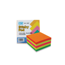 Load image into Gallery viewer, CBE 14037 STICK ON NOTE 75X75MM 4COLORS 400SHEETS