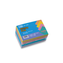 Load image into Gallery viewer, CBE 14038 STICK ON NOTE 75MMX51MM 4COLORS 400SHEETS
