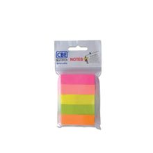Load image into Gallery viewer, CBE 14040 STICK ON NOTE 13X50MM 5COLORSX100SHEETS