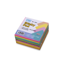 Load image into Gallery viewer, CBE 14041 STICK ON NOTE 7COLORS 400SHEETS 75MMX75MM