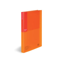 Load image into Gallery viewer, Kokuyo Color Tag Clear Book Bi Color 40 pockets