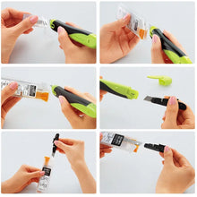 Load image into Gallery viewer, KOKUYO HA-S100 FLANE Retractable Utility Knife / Cutter Knife - 9mm Blade
