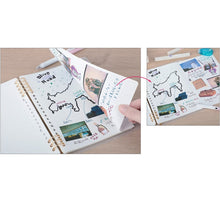 Load image into Gallery viewer, KOKUYO CAMPUS Loose Leaf Paper Wide (Folded) - A5 to A4 / B5 to B4  - 5 mm Graph ( 15 Sheets ) - 70gsm