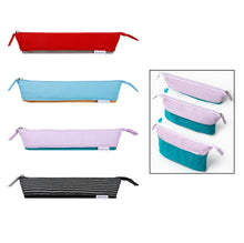 Load image into Gallery viewer, Kokuyo NOVITA-Oli Expandable Canvas Pen Case Pencil Case