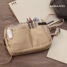 Load image into Gallery viewer, Kokuyo Canvas Bag in Bag / Sling Bag with strap - a little special series