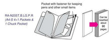Load image into Gallery viewer, KOKUYO RA-N205 CLUTCH FILE WITH ZIPPER BAG - NOVITA