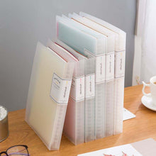Load image into Gallery viewer, KOKUYO PASTEL COOKIE BINDER NOTEBOOK WITH INDEX (REFILLABLE) A5 / B5 / A4