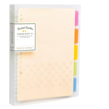 Load image into Gallery viewer, KOKUYO PASTEL COOKIE BINDER NOTEBOOK WITH INDEX (REFILLABLE) A5 / B5 / A4