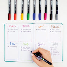 Load image into Gallery viewer, TOMBOW FUDENOSUKE COLOR BRUSH PEN - HARD TIPS