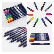 Load image into Gallery viewer, TOMBOW FUDENOSUKE COLOR BRUSH PEN - HARD TIPS