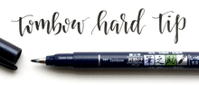 Load image into Gallery viewer, Tombow Fudenosuke Brush Pen (Soft/Hard Tip) GCD-111 / GCD-112