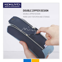 Load image into Gallery viewer, KOKUYO FUTATTU WSG-PC112 CANVAS PEN CASE