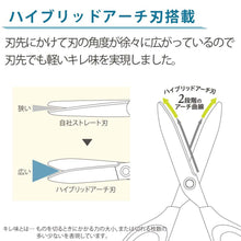 Load image into Gallery viewer, KOKUYO HASA-280 SAXA STANDARD 4X SHARP SCISSORS (WITHOUT CAP)
