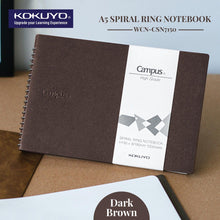 Load image into Gallery viewer, KOKUYO Campus High Grade Spiral Ring Notebook A5 (Blank Pages)100sheets