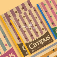 Load image into Gallery viewer, KOKUYO WCN-CNB3/1445 CAMPUS NOTEBOOK A5/ B5 -DOTTED 8MM RULE X 26 LINE - CIRCUS SERIES