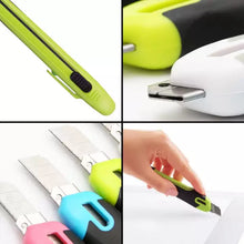 Load image into Gallery viewer, KOKUYO HA-S100 FLANE Retractable Utility Knife / Cutter Knife - 9mm Blade