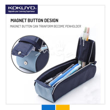 Load image into Gallery viewer, KOKUYO FUTATTU WSG-PC112 CANVAS PEN CASE