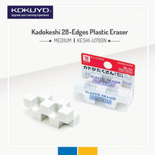 Load image into Gallery viewer, Kokuyo Kadokeshi 28-Edges Plastic Eraser