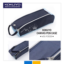 Load image into Gallery viewer, KOKUYO FUTATTU WSG-PC112 CANVAS PEN CASE