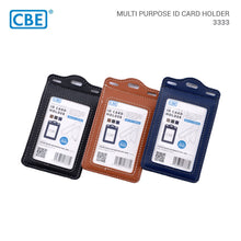 Load image into Gallery viewer, CBE Multi Purpose 3 LAYER Name Tag / Name Badge Holder / Office ID Card Holder