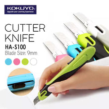 Load image into Gallery viewer, KOKUYO HA-S100 FLANE Retractable Utility Knife / Cutter Knife - 9mm Blade