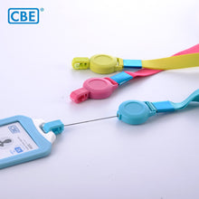 Load image into Gallery viewer, CBE Retractable Lanyard / Reel Yoyo Lanyard for ID Card Holder