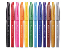 Load image into Gallery viewer, Pentel SES15C Fude Touch Brush Sign Pen