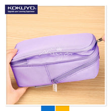 Load image into Gallery viewer, KOKUYO MAG CRITZ NEO 2IN1 Expandable Large Pen Case / Pencil Case / Pen Stand / Phone Stand
