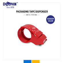 Load image into Gallery viewer, DOLPHIN DOL-TD600 Tape Cutter Tape Dispenser 50mm OPP Hand Box Packaging Roller Cutter
