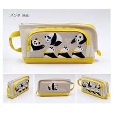 Load image into Gallery viewer, KOKUYO WSG-PC52-2 CAMPUS KIDS MULTI-PURPOSE PENCIL CASE PEN CASE-POUCH TYPE - PANDA
