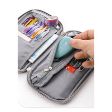 Load image into Gallery viewer, KOKUYO WSG-PC132 CORDUROY MULTIFUNTIONAL PAN CASE / PEN CASE / PENCIL CASE
